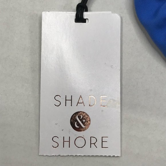 Shade And Shore Women's Size Medium 8-10 Twist Front Keyhole Bralette Bikini New - Picture 4 of 16